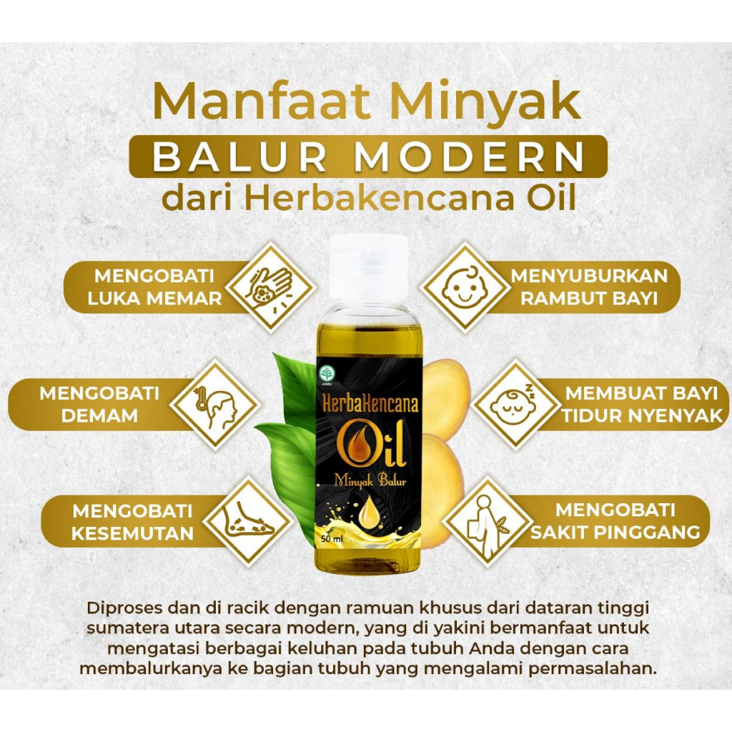 Minyak Balur OIL Herbakencana
